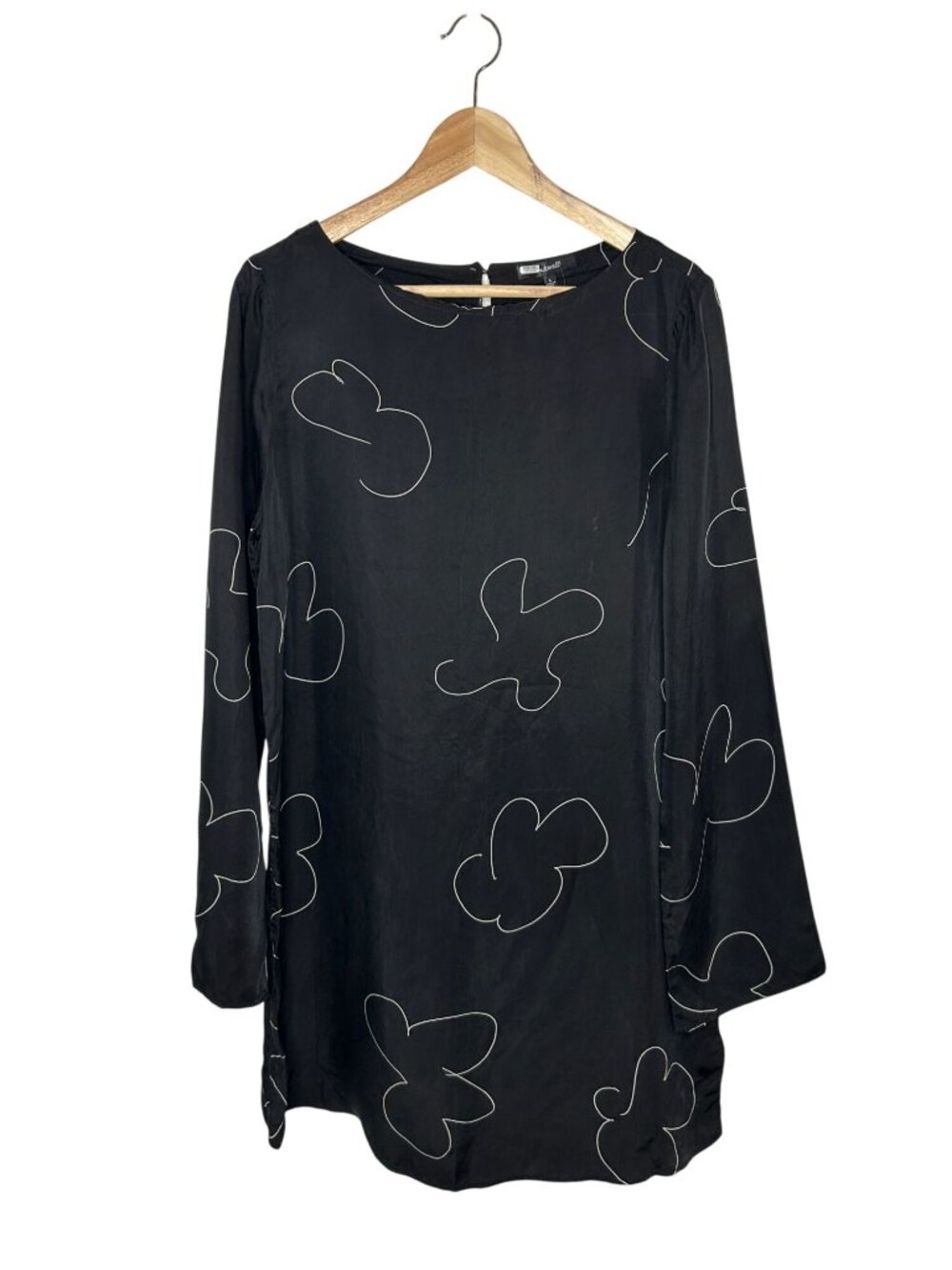 EUC Madewell Abstract Retro Shift Mini Dress, Women's Large MSRP $110